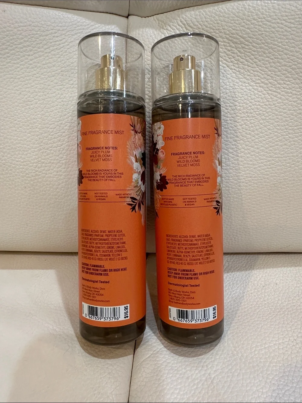 Bath & Body Works Fall in Bloom Fine Fragrance Mist Bundle of 2 Full Size NIB